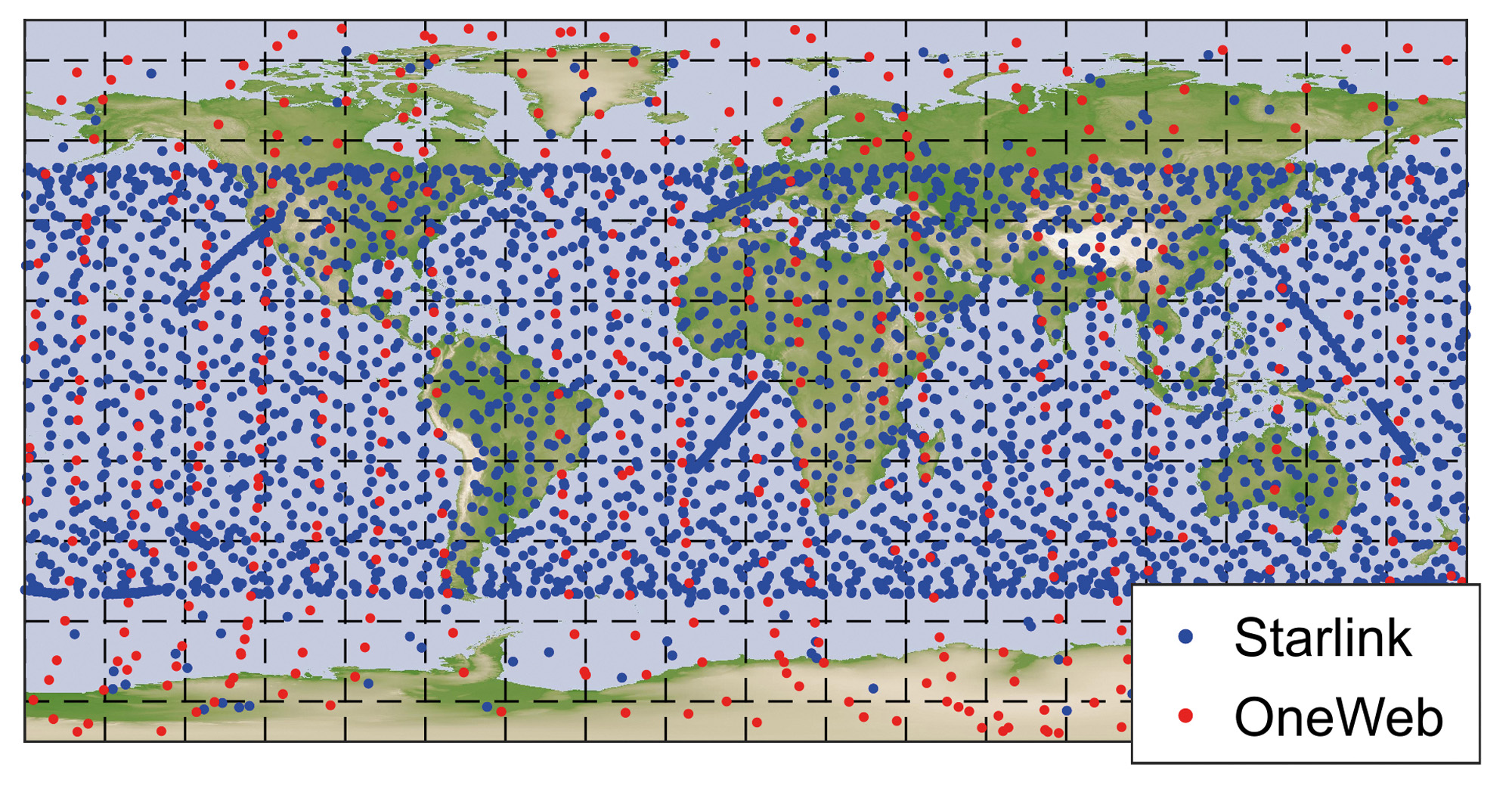 Fernerkundung und Zielerfassung mit Starlink-Satelliten