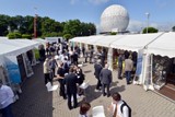Wachtberg-Forum 2013: Das Ausstellungsgelände auf den Institutsgelände in Wachtberg