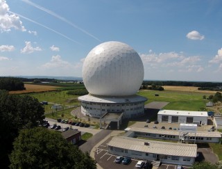 Das Weltraumbeobachtungsradar TIRA des Fraunhofer FHR in Wachtberg.