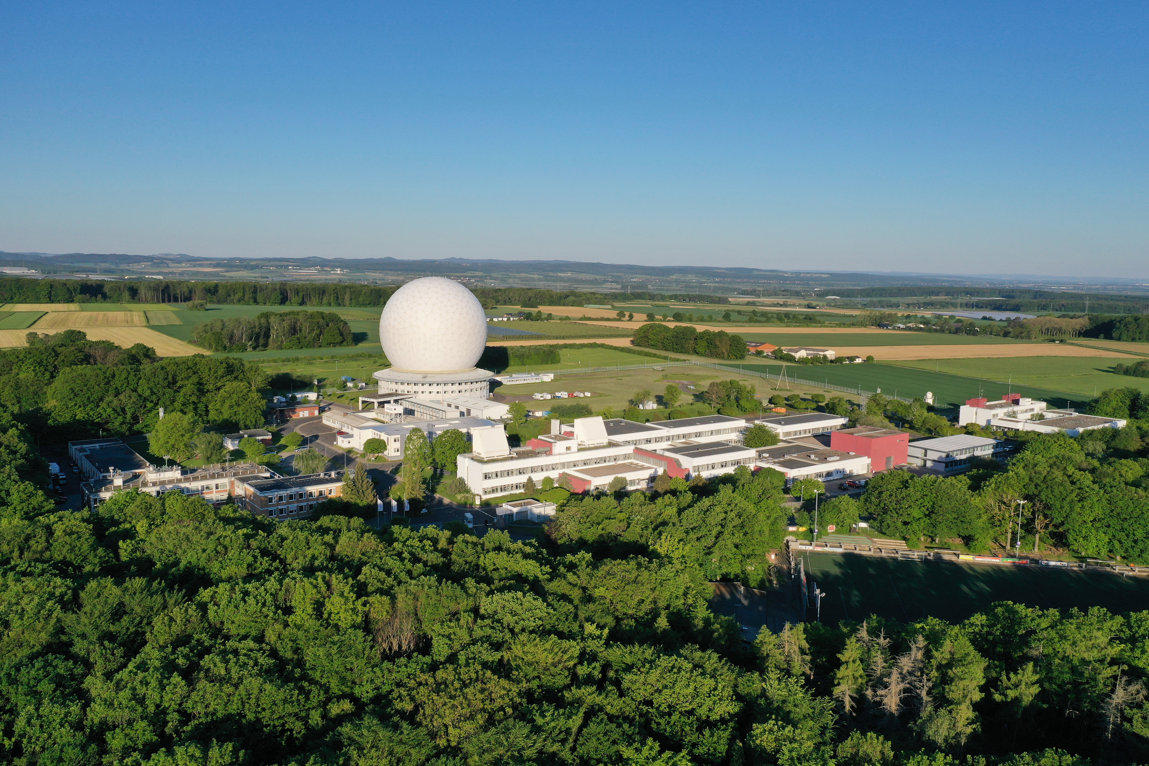 Das Fraunhofer Institutsgelände in Wachtberg