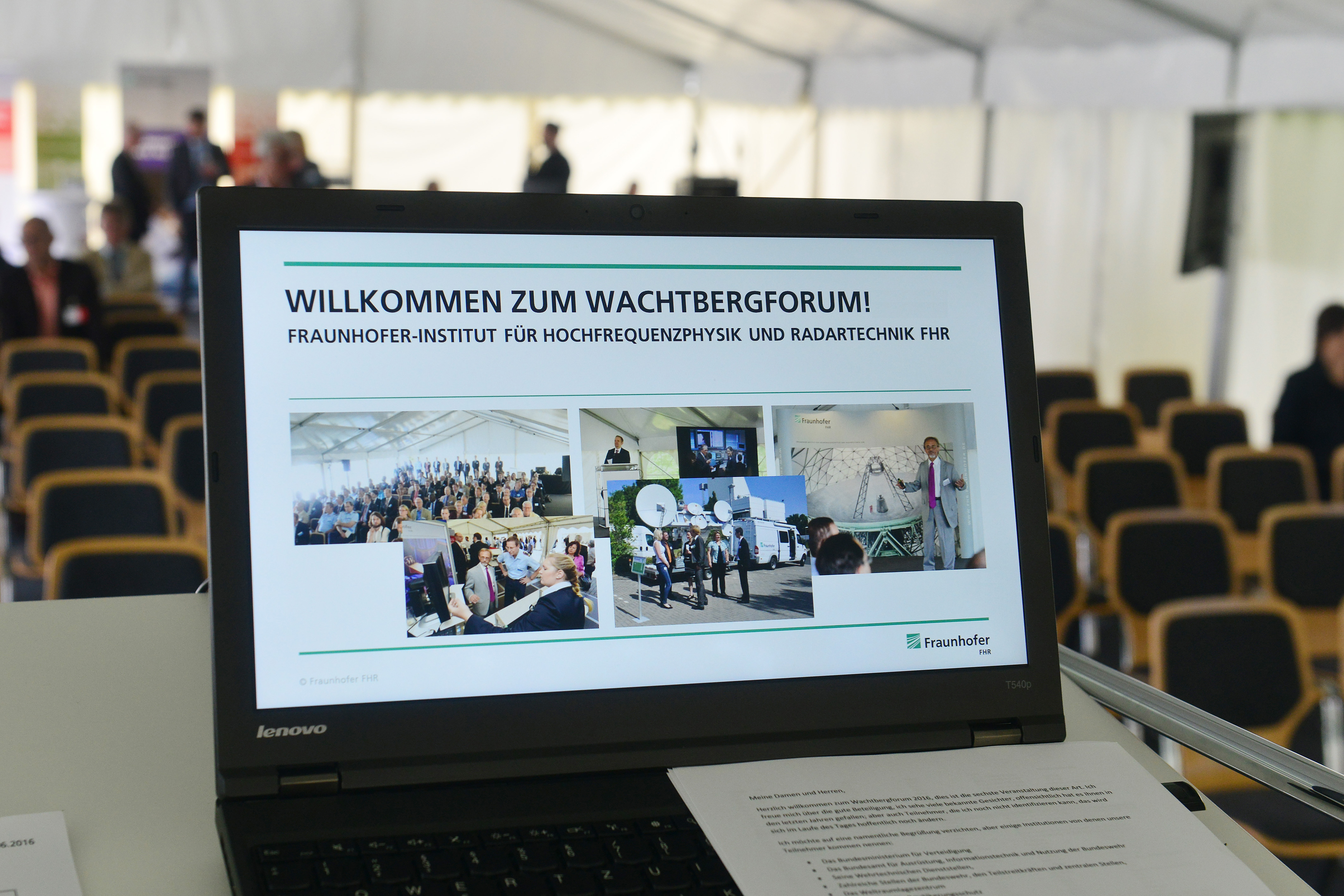 Visit us at this year's Wachtberg-Forum!