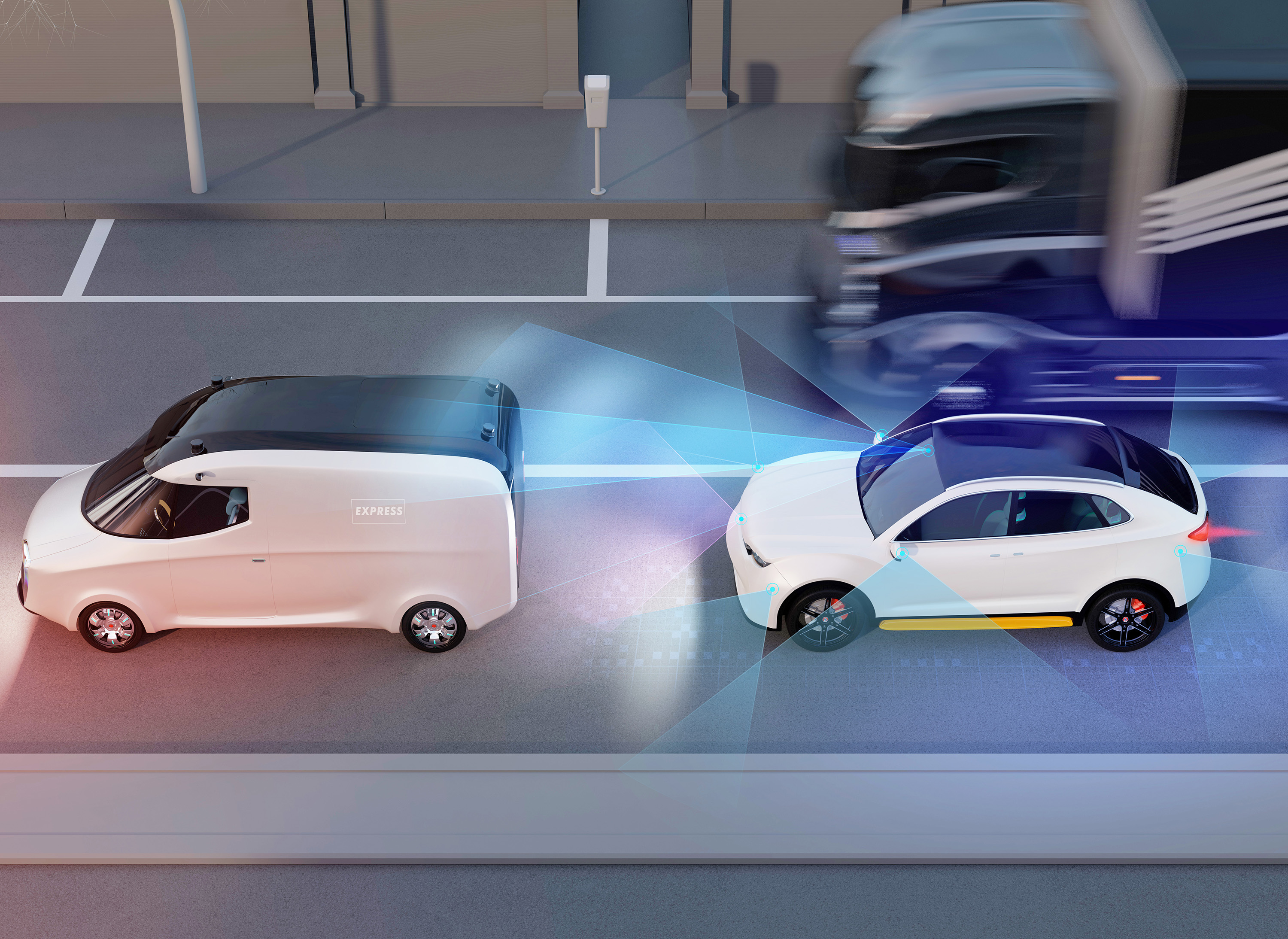 Radar sensors with a good spatial resolution are indispensable for the safety of autonomous vehicles. Radar sensors with a good spatial resolution are indispensable for the safety of autonomous vehicles.