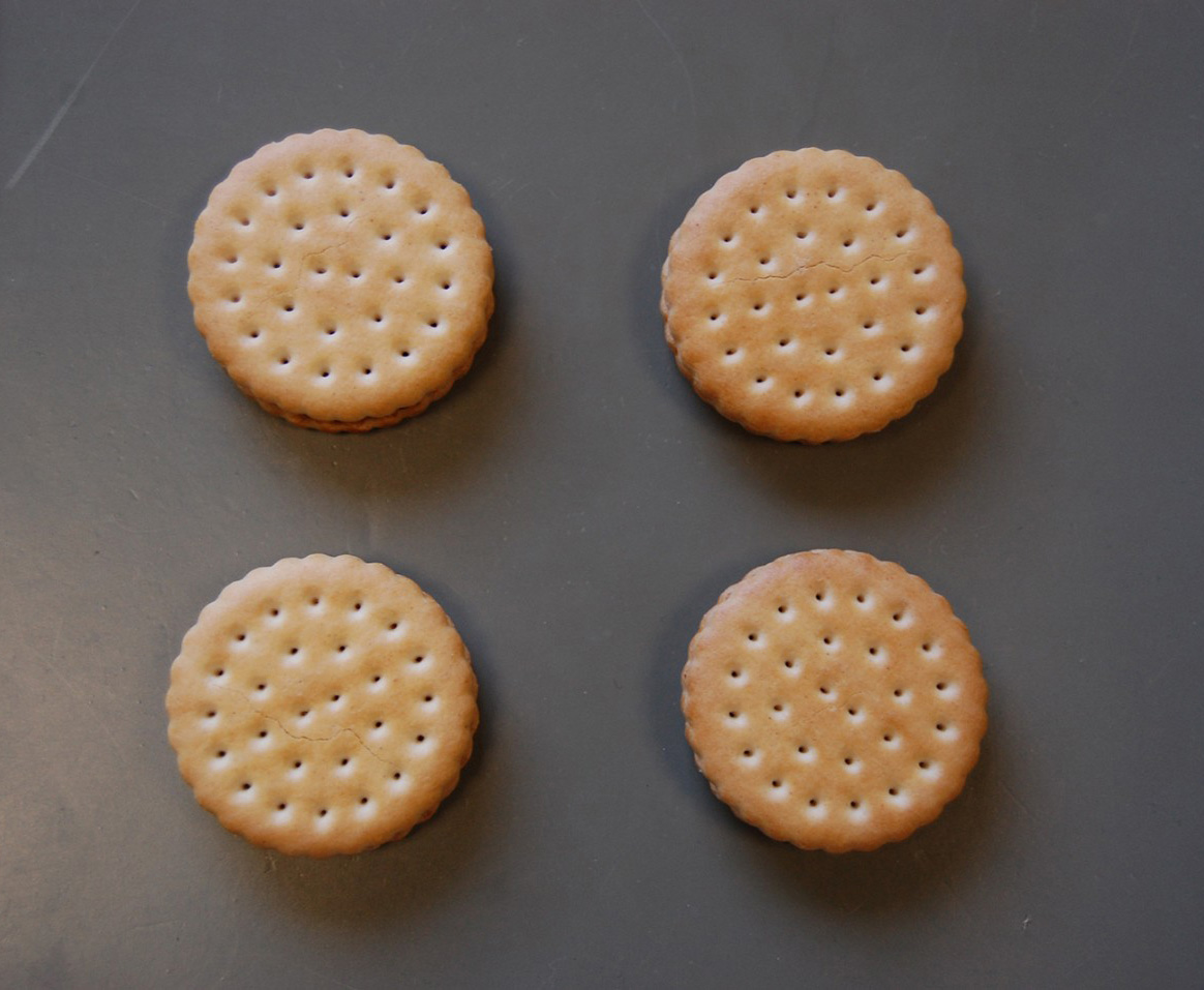 Did something that doesn’t belong in the sandwich cookies inadvertently end up there during manufacture? Did something that doesn’t belong in the sandwich cookies inadvertently end up there during manufacture?